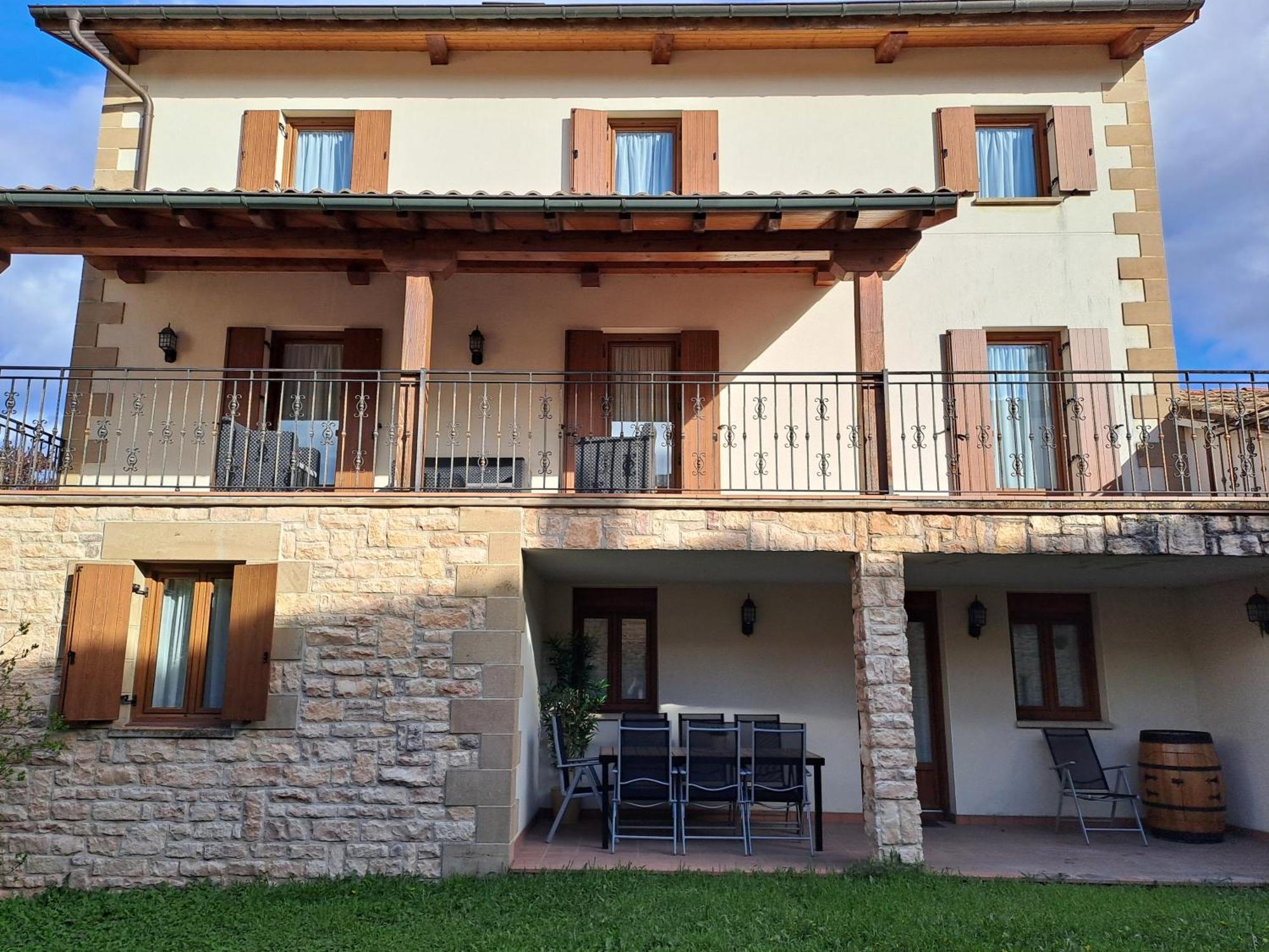 Casa Rural Torreblanca Urroz Exterior foto